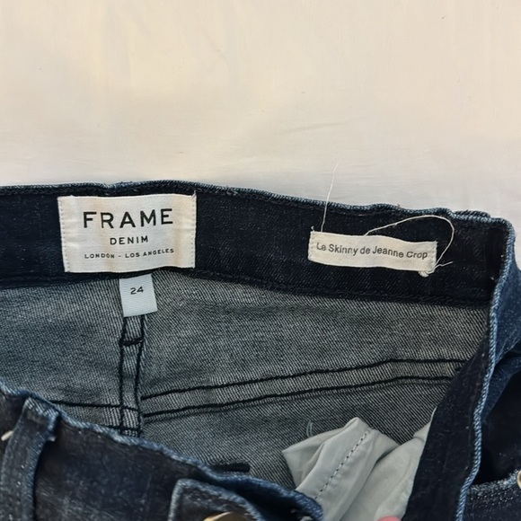 Frame Le Skinny De Jeanne Crop Jeans - Picture 7 of 7